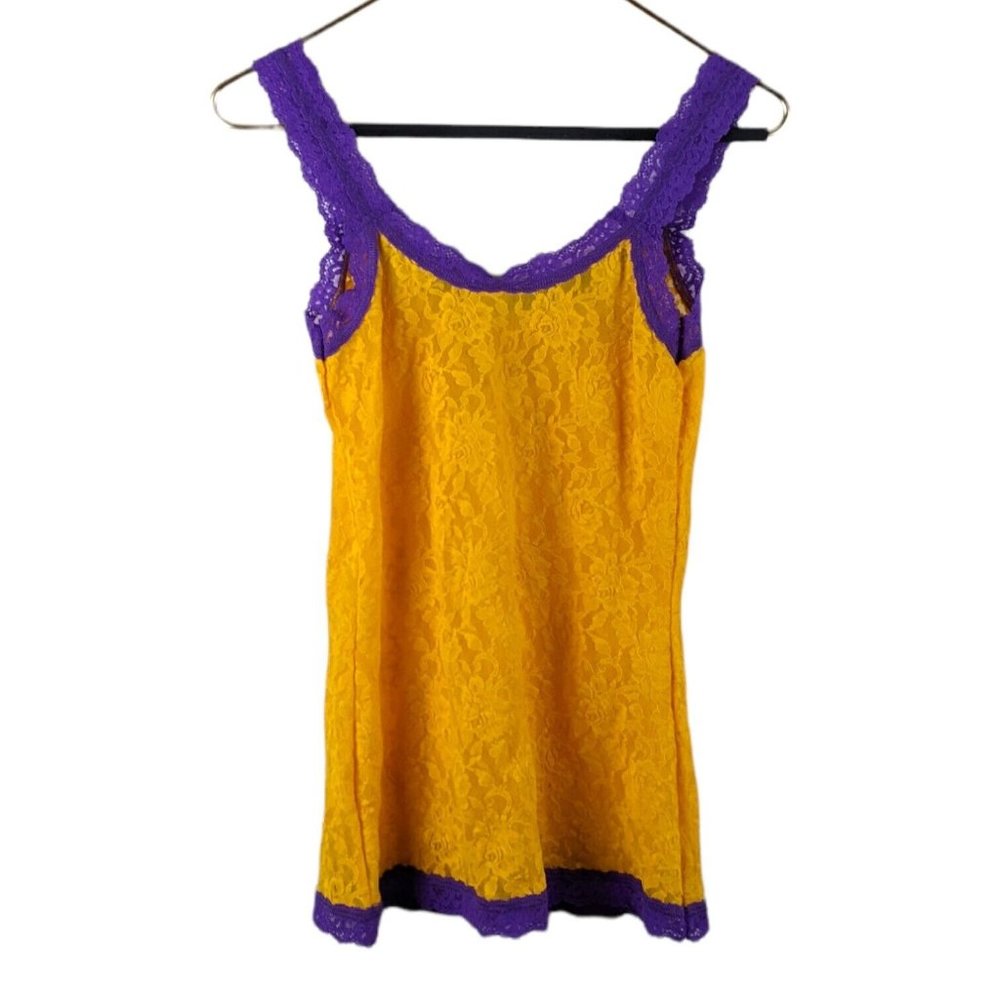 Hanky Panky LSU Lace Camisole Top Women's Size Medium NWT - Picture 6 of 6